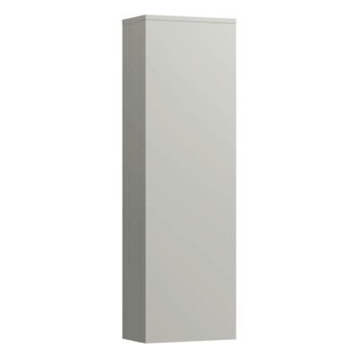 Laufen Tall Cabinet with 1 door, door hinge left, 4 glass shelves