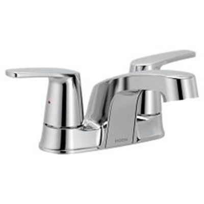 Moen Chrome two-handle bathroom faucet