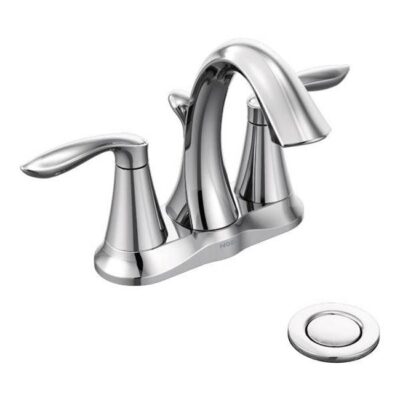 Moen Chrome two-handle bathroom faucet