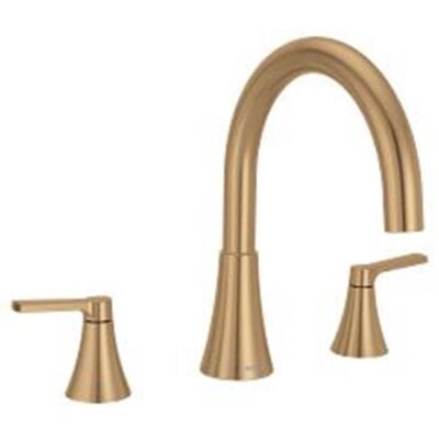 Moen Bronzed gold (bzg) two-handle roman tub faucet
