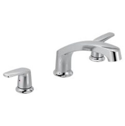 Moen Chrome two-handle roman tub faucet