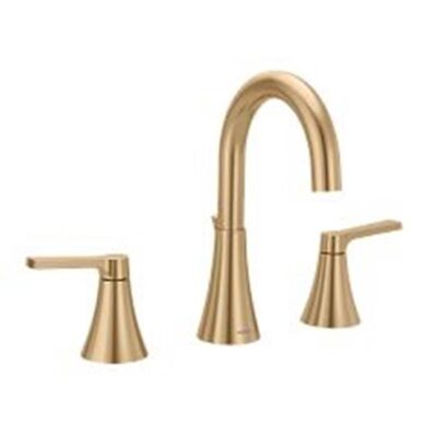 Moen Bronzed gold (bzg) two-handle bathroom faucet