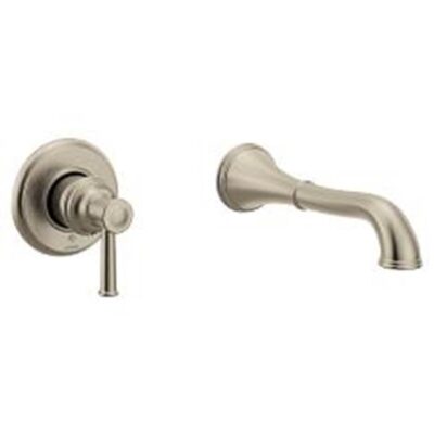 Moen Belfield 1H Wall Mount Tub Filler, Brushed Nickel