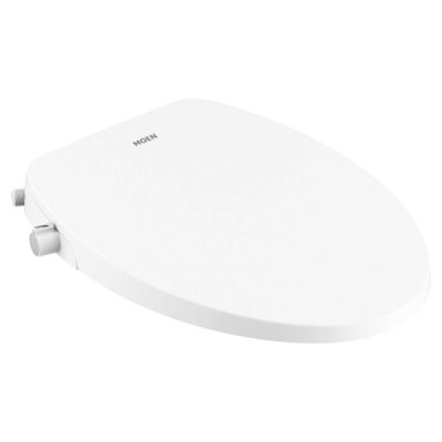 Moen 2-Series Non-Electronic Add-On Bidet Elongated White Toilet Seat
