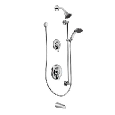 Moen Chrome transfer Posi-Temp(R) tub/shower