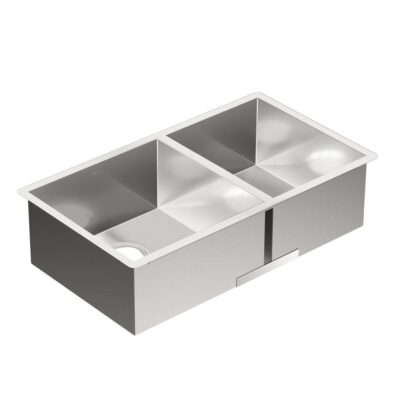 Moen 1800 Series 18-Gauge Single Bowl Undermount Sink, Stainless Steel