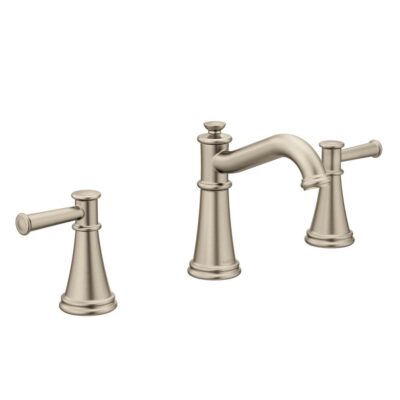 Moen Belfield 8 in. Widespread 2-Handle Bathroom Faucet in Brushed Nickel