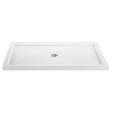 MTI Baths 6636 ACRYLIC CXL CENTER DRAIN MULTI THRESHOLD - BISCUIT