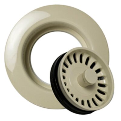 Mountain Plumbing Plastic Molded Waste Disposer Trim Collar with Matching Stopper