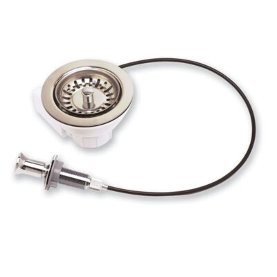 Mountain Plumbing Single Remote Pop-up w/Push-Pull Designer Knob.