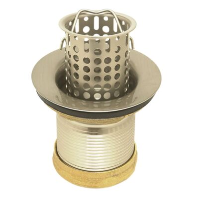 Mountain Plumbing 2-1/2'' Brass Bar/Prep Strainer with Lift-Out Basket