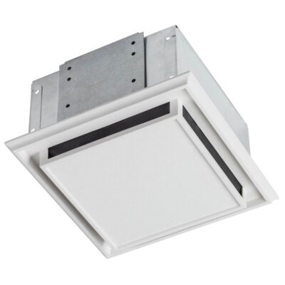 Broan Nutone Duct-free Ventilation Fan with plastic grille, snap-in mounting and charcoal filter
