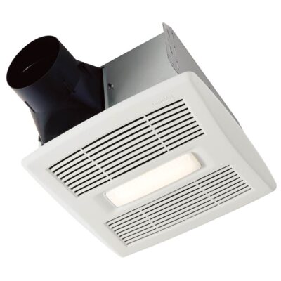 Broan Nutone Flex DC Series 50-80-110 Selectable CFM <0.3-0.4-0.9 Sones Ventilation Fan Light Energy Star