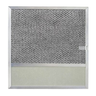 Broan Nutone Genuine Replacement Aluminum Filter For Range Hoods, 11-3/8'' X 11-3/4'', Fits Select Models