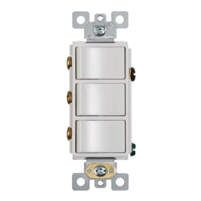 Broan Nutone WHITE 3 ROCKER SWITCH