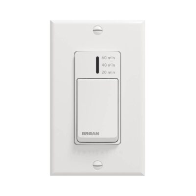 Broan Nutone Auxiliary 20-40-60 Timer Wall Control, Wired