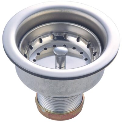 Olympia ACCESSORIES-STAINLESS STEEL DOUBLE CUP BASKET STRAINER FOR 3-1/2'' OPENING