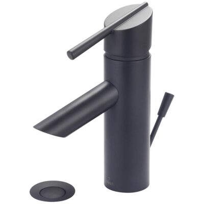 Olympia LAV-1-HOLE SINGLE LVR HDL W/50/50 POP-UP DRAIN 3/8'' FLEX-MB