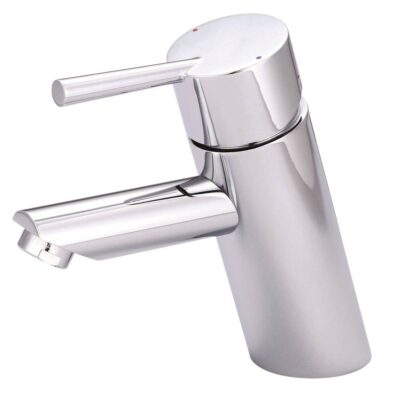 Olympia LAV-1-HOLE SINGLE LVR HDL WITH POP-UP HOLE COVER 3/8'' FLEX-CP