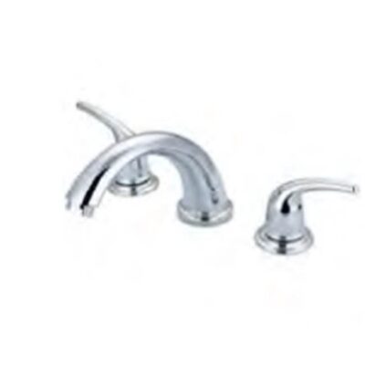 Olympia ROMAN TUB TRIM SET-8'' TO 16'' TWO LVR HDL C STYLE SPT-MB