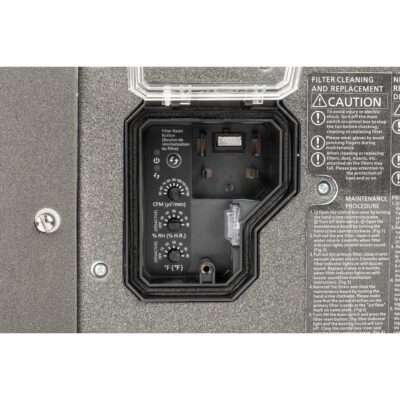 Panasonic WhisperFreshSelect Customizable Fresh Air Supply Fan, adjustable for 50/60/70/80/90/100/110/130/150 CFM, adjustable relative humidity level setting from 30 Percent to 80 Percent (RH), 6'' duct, MERV 13 filter included