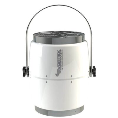 Panasonic Atmosphere Vortex Destratification Fan, 1082 CFM Floor-to-Ceiling Airflow, D-65White