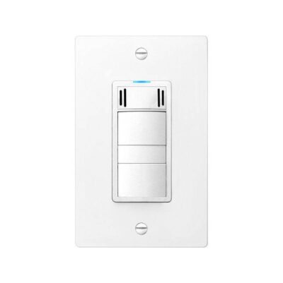 Panasonic Panasonic WhisperControl Condensation Sensor and On/Off Switch with Light Control, FV-WCCS2-W, White