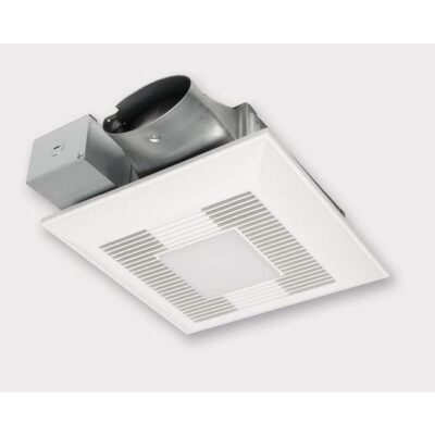 Panasonic Panasonic WhisperValue Ceiling/Wall Mount Bathroom Exhaust Fan with Dimmable LED Light, 50-80-100 CFM, FV-0510VSL1