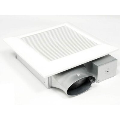 Panasonic Panasonic WhisperValue Ceiling/Wall Mount Dual Speed Bathroom Exhaust Fan, 30 to 100 CFM, FV-0810VSS1