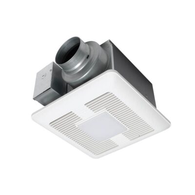 Panasonic Panasonic WhisperCeiling Bathroom Exhaust Fan with Dimmable LED Light, 50-80-110 CFM, FV-0511VQL1