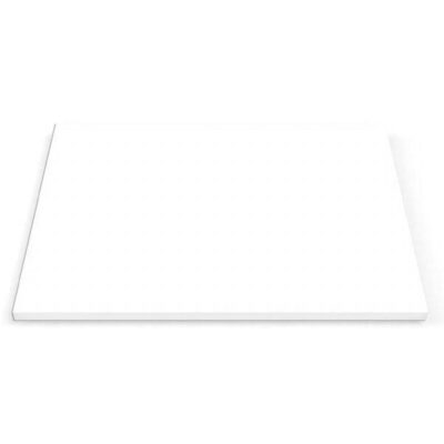 Prochef by Julien Cutting board for PROINOX sink, white HDPE, 12X16-1/2X3/4