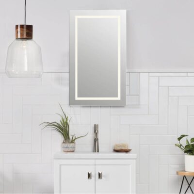 Ronbow 18'' Marquee Rectangular Frameless LED Mirror