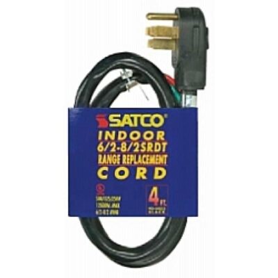 Satco 15 ft 16-3 Sjtw Orange Outdoor