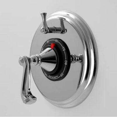 SIGMA 1/2'' Thermostatic Set, One Volume Control TRIM CHARLOTTE ANTIQUE BRASS .82