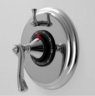 SIGMA 1/2'' Thermostatic Set, One Volume Control TRIM CHARLOTTE ELITE ANTIQUE BRASS .82