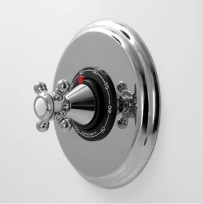 SIGMA 1/2'' Thermostatic Set No Volume Control, TRIM ALEXANDRIA ANTIQUE BRASS .82