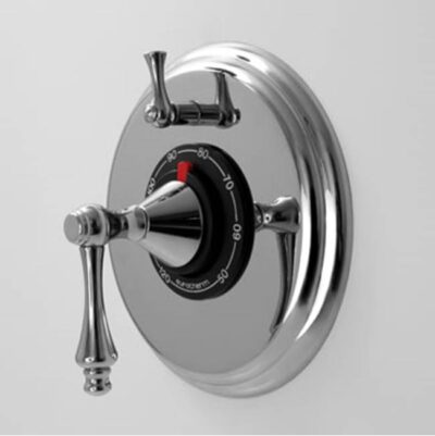 SIGMA 1/2'' Thermostatic Set, One Volume Control, TRIM MONTREAL ANTIQUE BRASS .82