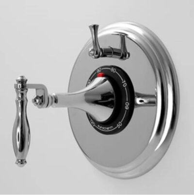 SIGMA 1/2'' Thermostatic Set, One Volume Control, TRIM TORONTO ANTIQUE BRASS .82