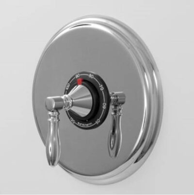 SIGMA 3/4'' Thermostatic Set with 9'' Plate TRIM HUNTINGTON ANTIQUE BRASS .82