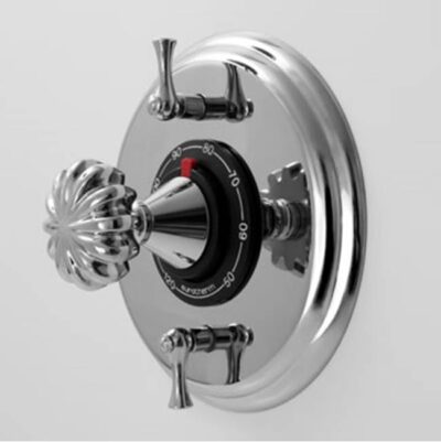 SIGMA 1/2'' Thermostatic Set, Two Volume Controls TRIM MADISON ELITE ANTIQUE BRASS .82