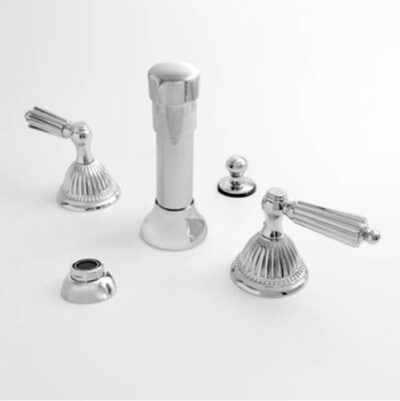 SIGMA Bidet Set Complete GEORGIAN ANTIQUE BRASS .82