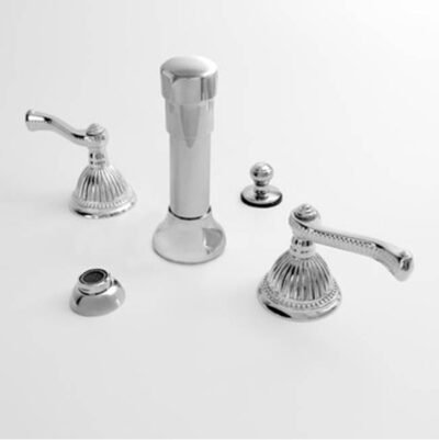 SIGMA Bidet Set Complete DEVON ANTIQUE BRASS .82