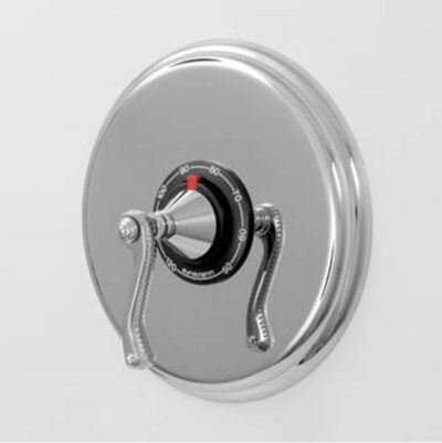 SIGMA 3/4'' Thermostatic Set with 9'' Plate TRIM DEVON ANTIQUE BRASS .82