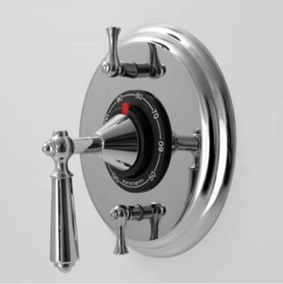 SIGMA 1/2'' Thermostatic Set, Two Volume Controls TRIM MONTE CARLO ANTIQUE BRASS .82