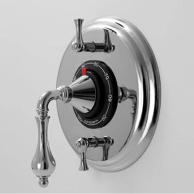 SIGMA 1/2'' Thermostatic, Two Volume Control, TRIM HOUSTON ANTIQUE BRASS .82