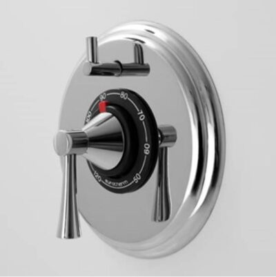 SIGMA 1/2'' Thermostatic Set, One Volume Control, TRIM CHICAGO ANTIQUE BRASS .82