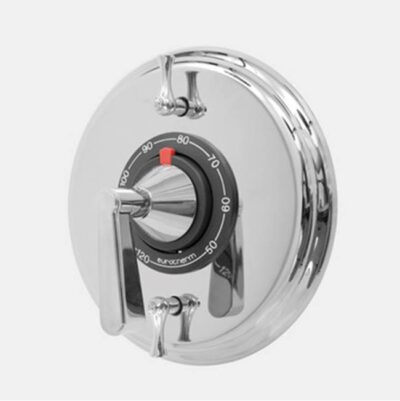 SIGMA 1/2'' Thermostatic Set, Two Volume Controls TRIM MODERNE ANTIQUE BRASS .82