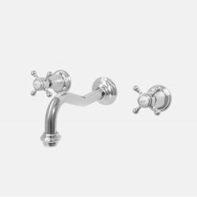 SIGMA Wall/Vessel Lav Set TRIM - Short-Spout ST. MICHEL ANTIQUE BRASS .82