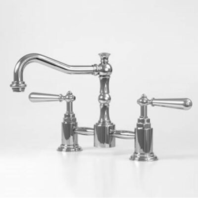 SIGMA Pillar Lav Set with Lever LOIRE ANTIQUE BRASS .82