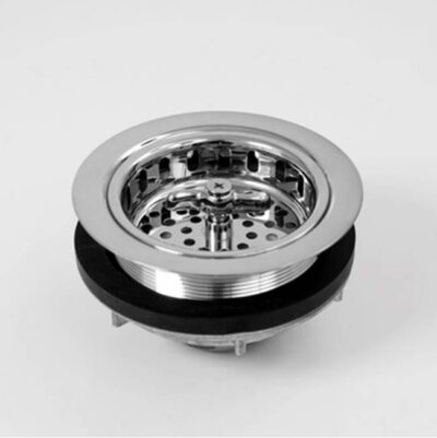 SIGMA Wing nut twist lock kitchen strainer ANTIQUE BRASS .82